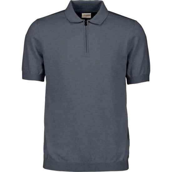No Excess Pullover short sleeve polo zip mela night - Image 3
