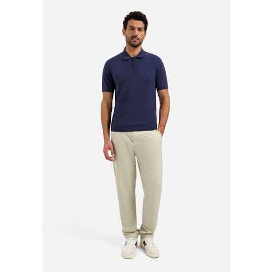 No Excess Pullover short sleeve polo zip mela night - Image 6