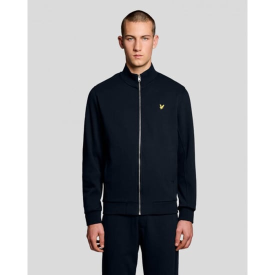 Lyle and Scott Ml2416v oique zip thtough dark navy z271 sweater cardigan - Image 2
