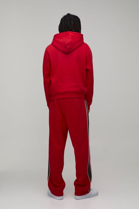 Boxy Man Sport Panelled Hooded Tracksuit - Image 2