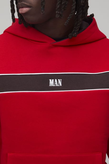 Boxy Man Sport Panelled Hooded Tracksuit - Image 4