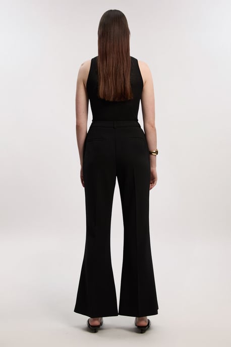 Polished Tailored Bootcut Trouser - Image 3