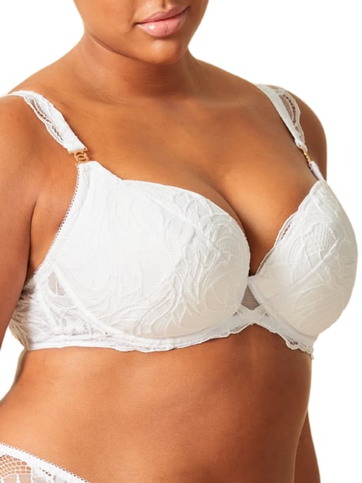 Lace Soirée Padded Plunge Bra - Image 3