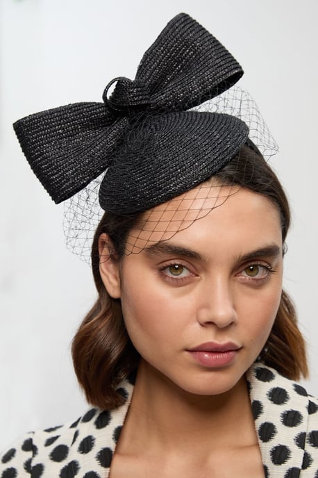 Bow Detail Headband Fascinator - Image 1