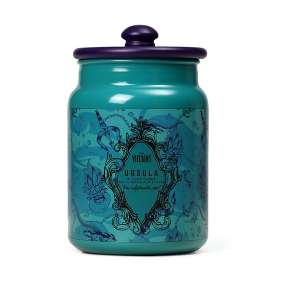 Disney Villains Scented Candle 2×430g - Sea Flower & Black Pearl, Apple & Black Iris - Image 2