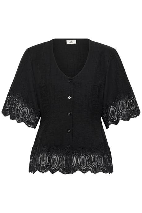 Blouse met korte mouwen KBUrith Blouse met korte mouwen Feminine - Image 4