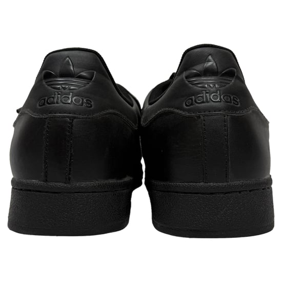 Adidas Superstar Sneakers in Triple Black Leather - Image 2