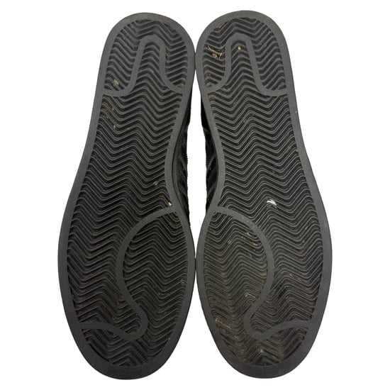 Adidas Superstar Sneakers in Triple Black Leather - Image 6