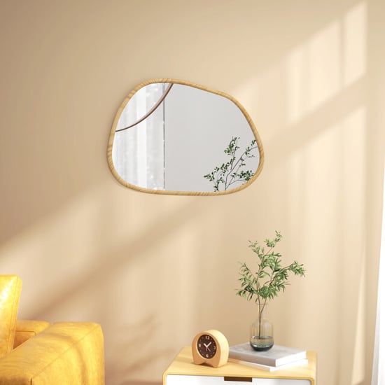 4goodz Decoratieve wandspiegel vintage-design 70x50 cm hout - Image 4