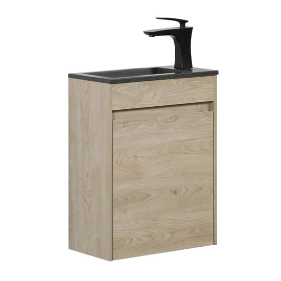 Badplaats Toiletmeubel sinta 40 x 22 cm kastanje fonteinmeubel met - Image 1