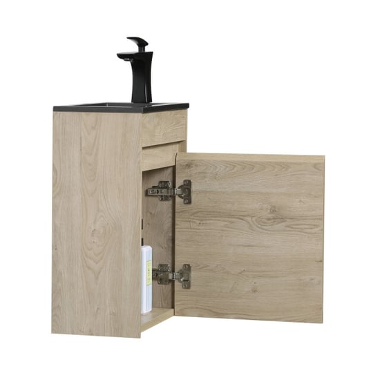 Badplaats Toiletmeubel sinta 40 x 22 cm kastanje fonteinmeubel met - Image 3