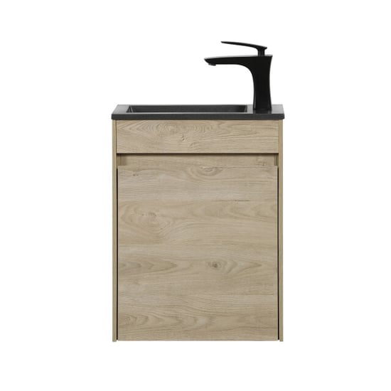 Badplaats Toiletmeubel sinta 40 x 22 cm kastanje fonteinmeubel met - Image 4