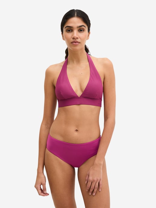 Marc O'Polo Women Triangle bikini top Abstract Leaf - Image 2