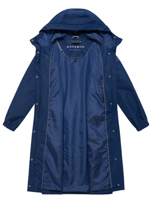 Navahoo women’s transitional parka Kirschwind with hood - Image 5