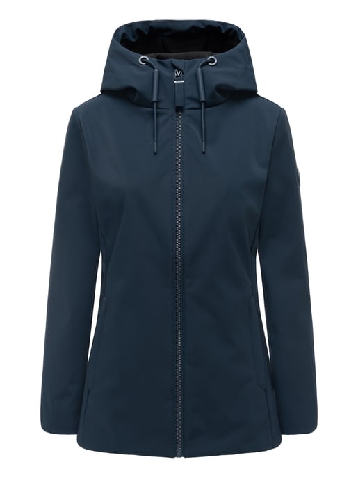 Marikoo women’s softshell transitional jacket Minaa with hood - Image 1