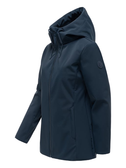 Marikoo Minaa softshell övergångsjacka för dam med huva - Image 2
