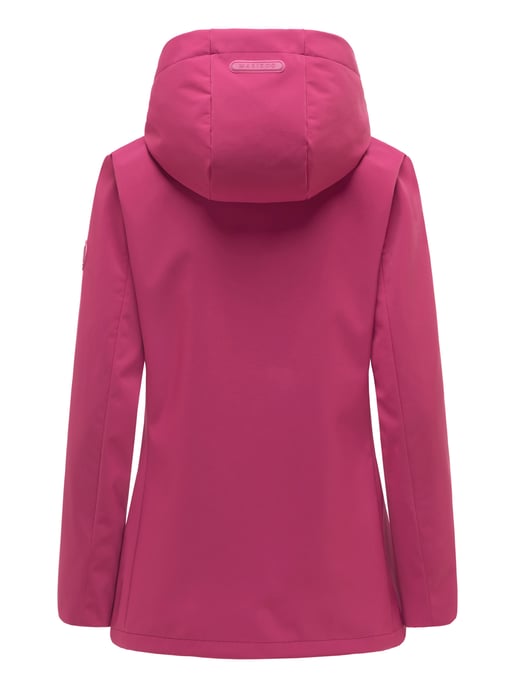 Marikoo dames softshell tussenjas Minaa met capuchon - Image 3