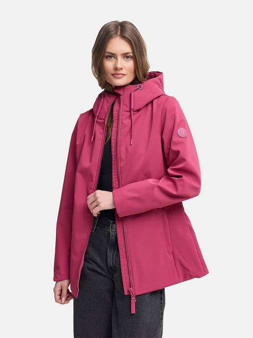 Marikoo dames softshell tussenjas Minaa met capuchon - Image 5