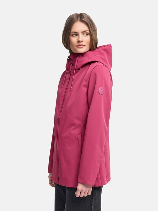 Marikoo dames softshell tussenjas Minaa met capuchon - Image 6