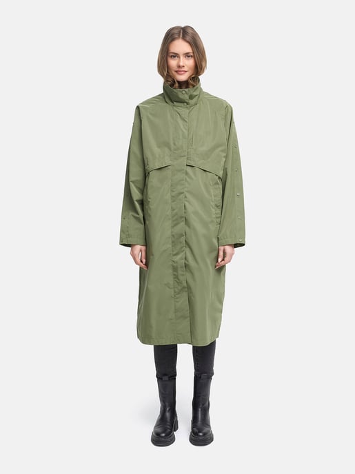 Navahoo Zenblüte parkas för dam – övergångsjacka med ståkrage - Image 5