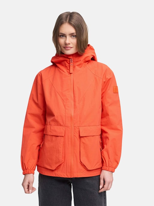 Navahoo Donnerwetter övergångsjacka för dam med huva - Image 5