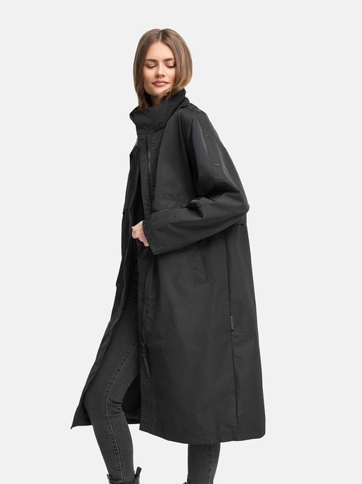 Navahoo Zenblüte parkas för dam – övergångsjacka med ståkrage - Image 6