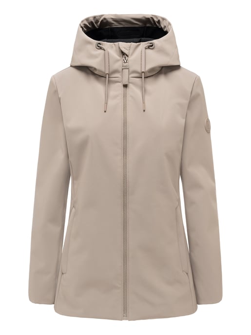 Marikoo dames softshell tussenjas Minaa met capuchon - Image 1