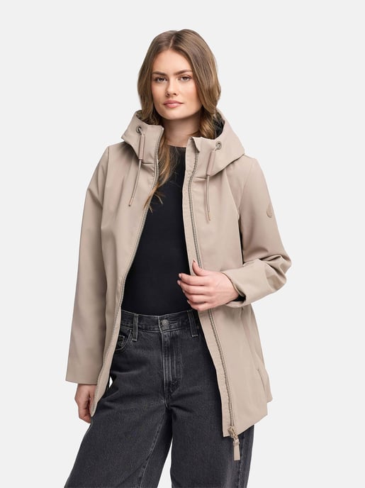 Marikoo dames softshell tussenjas Minaa met capuchon - Image 6