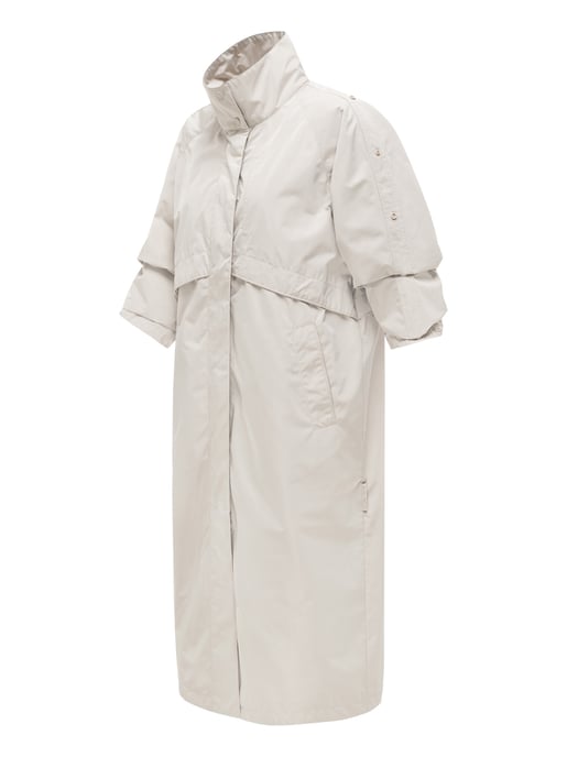 Navahoo women’s transitional parka jacket Zenblüte with stand-up collar - Image 2