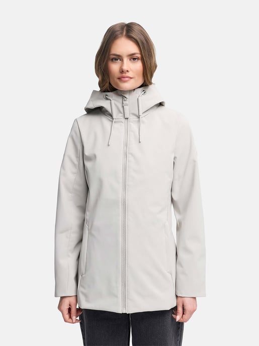 Marikoo dames softshell tussenjas Minaa met capuchon - Image 5