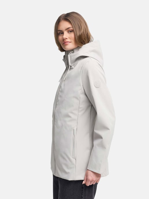 Marikoo dames softshell tussenjas Minaa met capuchon - Image 6