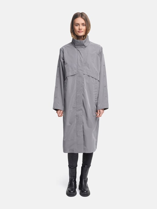 Navahoo women’s transitional parka jacket Zenblüte with stand-up collar - Image 5