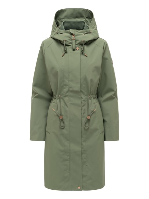 Marikoo dames parka Zilanda met capuchon - Image 1