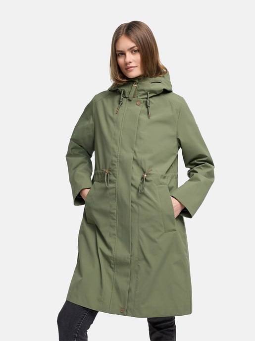 Marikoo dames parka Zilanda met capuchon - Image 5