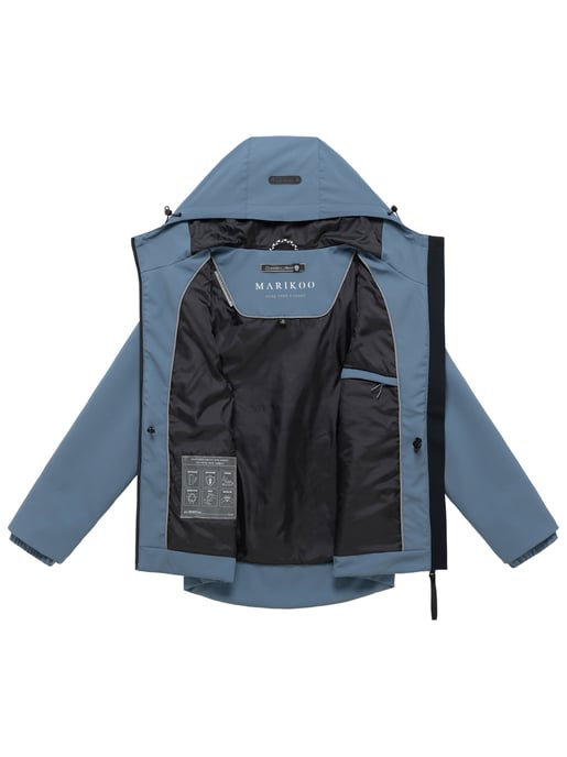 Marikoo women’s transitional jacket Katzilein with hood - Image 4