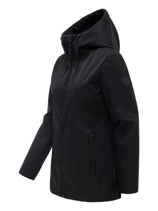 Marikoo dames softshell tussenjas Minaa met capuchon - Image 2