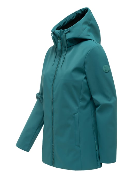 Marikoo dames softshell tussenjas Minaa met capuchon - Image 2