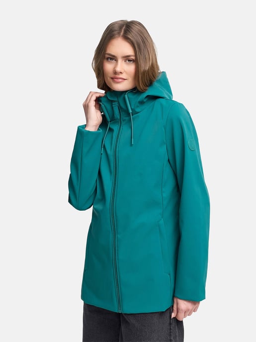 Marikoo dames softshell tussenjas Minaa met capuchon - Image 5