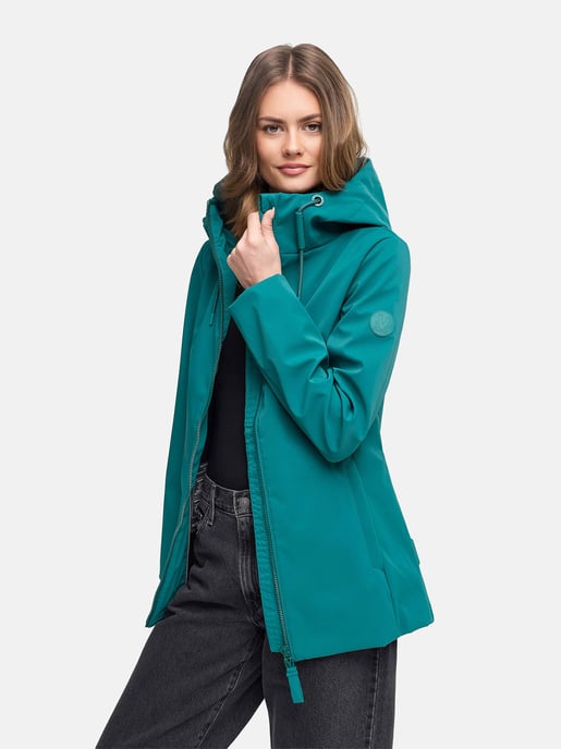 Marikoo dames softshell tussenjas Minaa met capuchon - Image 6