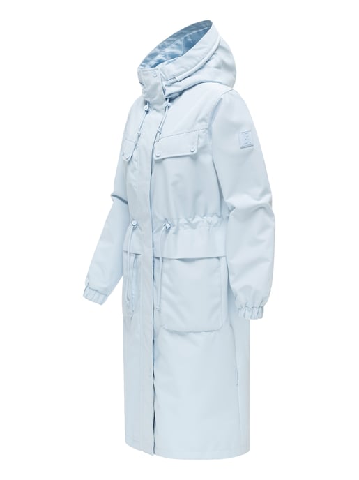 Navahoo dames parka tussenjas Kirschwind met capuchon - Image 3