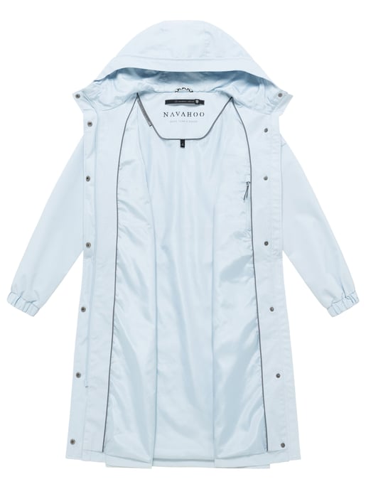 Navahoo dames parka tussenjas Kirschwind met capuchon - Image 5