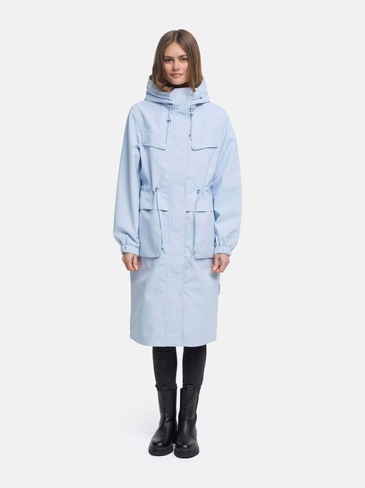 Navahoo dames parka tussenjas Kirschwind met capuchon - Image 6