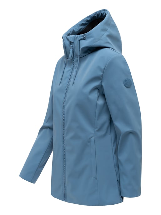 Marikoo dames softshell tussenjas Minaa met capuchon - Image 2