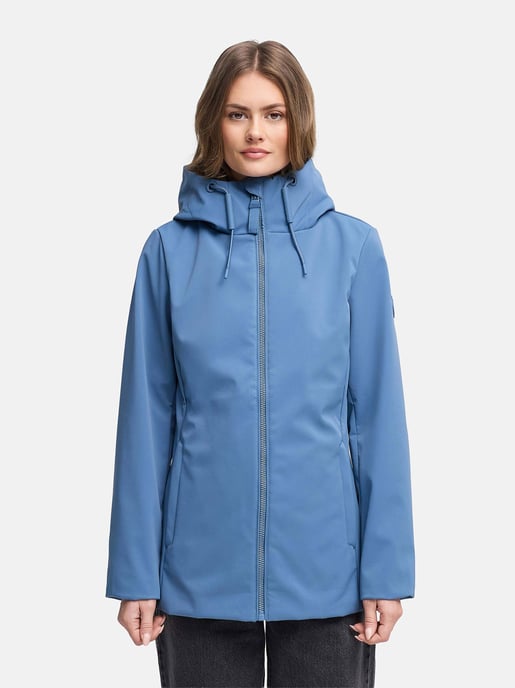 Marikoo dames softshell tussenjas Minaa met capuchon - Image 5