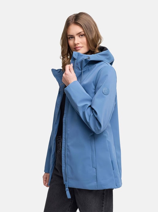 Marikoo dames softshell tussenjas Minaa met capuchon - Image 6