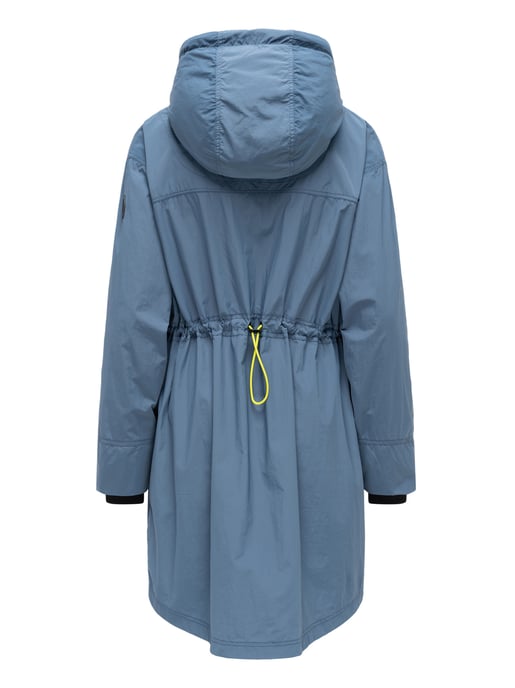 Marikoo women’s transitional coat Trüffelbonbon with hood - Image 3