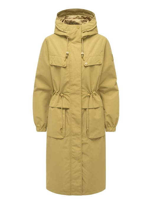 Navahoo dames parka tussenjas Kirschwind met capuchon - Image 2