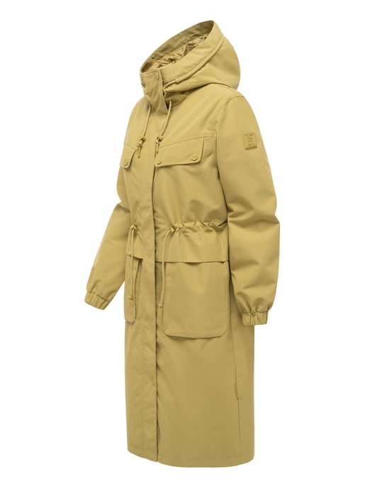 Navahoo dames parka tussenjas Kirschwind met capuchon - Image 3