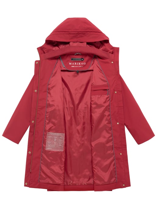 Marikoo dames parka Zilanda met capuchon - Image 4
