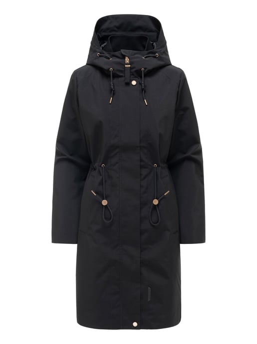 Marikoo dames parka Zilanda met capuchon - Image 1